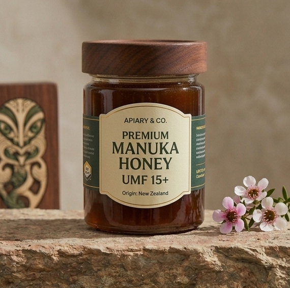 Jar of manuka honey